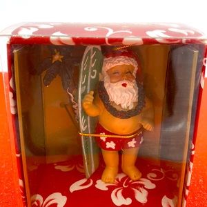 Hand-painted Hawaiian Designer Ornament Made In Honolulu Hawaii